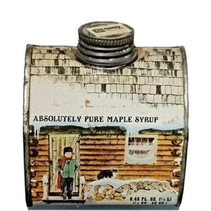 Vermont Absolute Pure Maple Syrup Tin By New England  Small. Ohio Proud